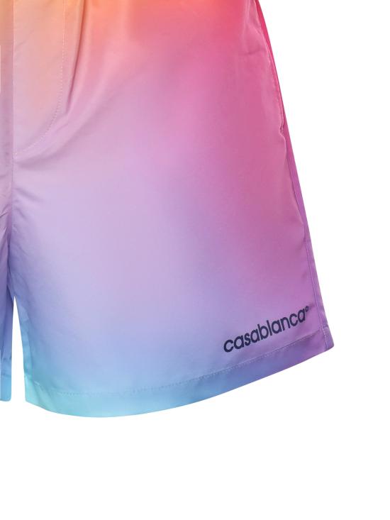 26SS 카사블랑카 스윔팬츠 MSP26TR032 02 Red - CASABLANCA