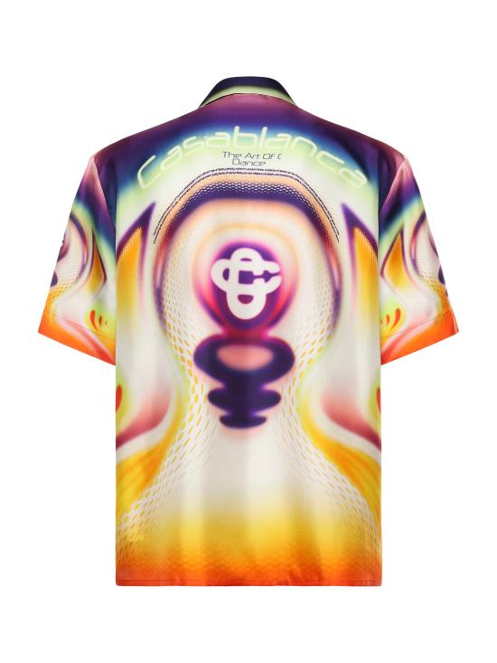 26SS 카사블랑카 반팔 셔츠 MSS26SH003 01 Red - CASABLANCA