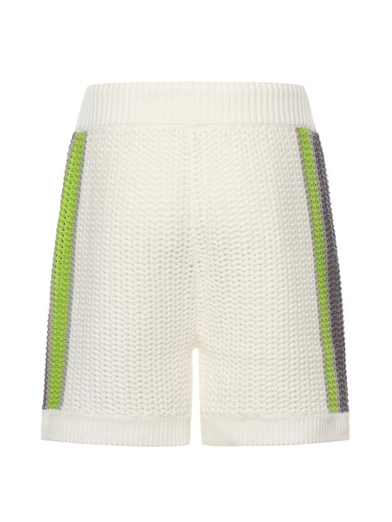 26SS 카사블랑카 숏팬츠 MSP26KW1208 01 White - CASABLANCA