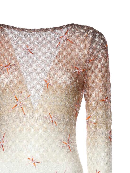 26SS 미소니 롱 원피스 MS26SQ0T BR014ESMSMG MultiColour - MISSONI