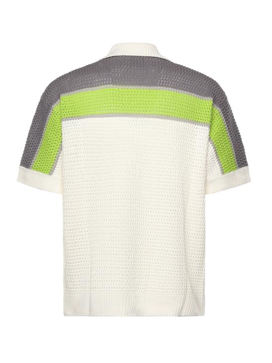 26SS 카사블랑카 반팔 셔츠 MSP26KW1207 01 White - CASABLANCA