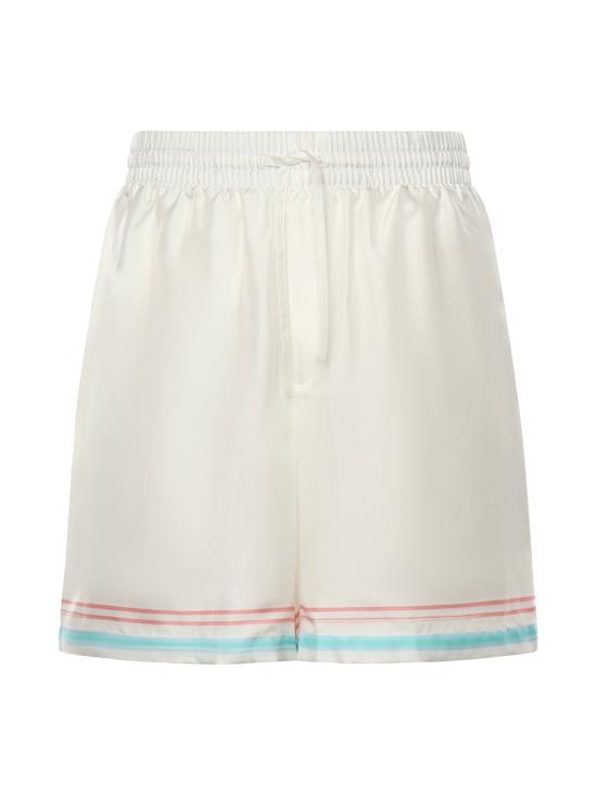 26SS 카사블랑카 숏팬츠 MSP26TR339 01 White