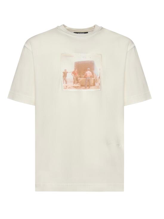 25FW 자크뮈스 반팔 티셔츠 TSM00595AJ00256 1NU OLD LABELS PHOTOS