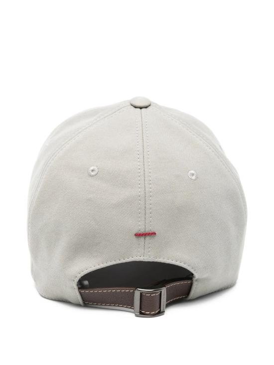 26SS 브루넬로 쿠치넬리 로고 자수 베이스볼 캡 M252D9850 CLG27 - BRUNELLO CUCINELLI