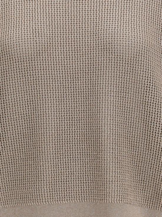 26SS 브루넬로 쿠치넬리 스파클링 텍스처 니트 MST263300 CCJ17 - BRUNELLO CUCINELLI