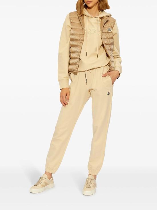  몽클레어 스트레이트 팬츠 J20938H0001089A1K 221 BEIGE - MONCLER