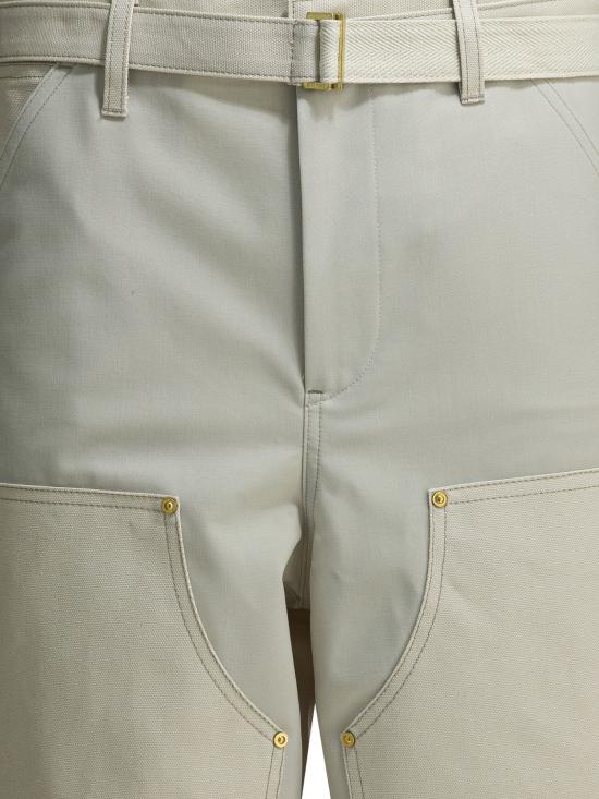 26SS 사카이 스트레이트 팬츠 2603993M199 WHITE - SACAI