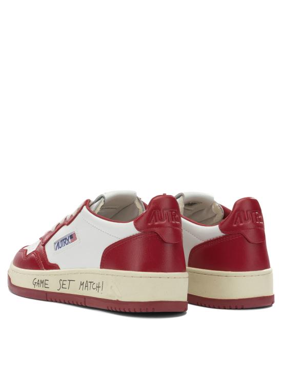 26SS 오트리 메달리스트 로우 스니커즈 AULMBH07 RED - AUTRY