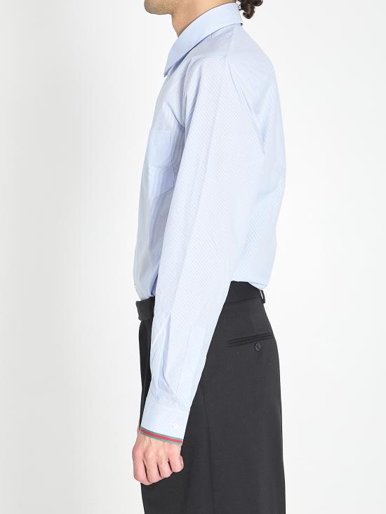 26SS 구찌 긴팔 셔츠 852707ZAS5W 4305 STRIPPED - GUCCI