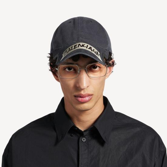 26SS 발렌시아가 모자 858087410B21041 black - BALENCIAGA