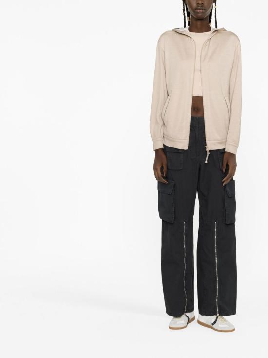 26SS 브루넬로 쿠치넬리 모닐리 지퍼루프 집업 MD828SB806C9066 BEIGE - BRUNELLO CUCINELLI