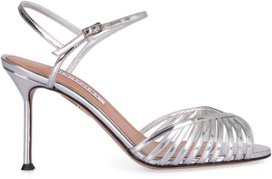 26SS 아쿠아주라 샌들 HDMMIDS0SSYCCC Silver - AQUAZZURA