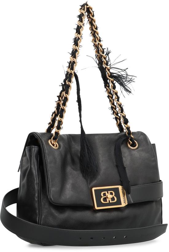 25SS 발렌시아가 숄더백 8117812ABIV1060 black - BALENCIAGA