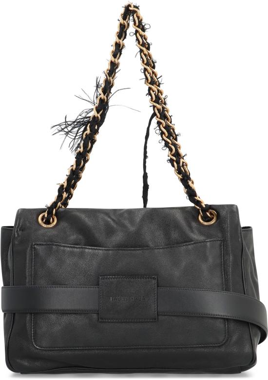 25SS 발렌시아가 숄더백 8117812ABIV1060 black - BALENCIAGA