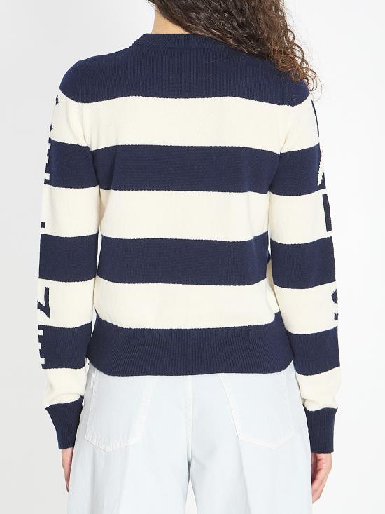  셀린느 울 캐시미어 크루넥 스웨터 RY0RL2I93GHM4 blue - CELINE