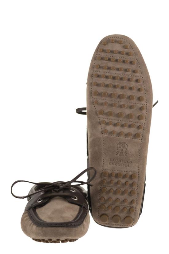 26SS 브루넬로 쿠치넬리 로퍼 MZSFG3202 C8849 BROWN - BRUNELLO CUCINELLI