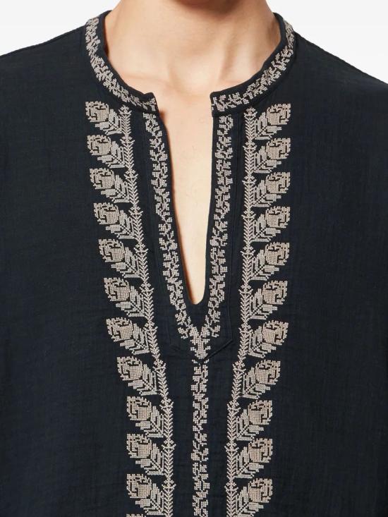 26SS 이자벨마랑 긴팔 셔츠 HT0848HAD1I10H 02FK FADED BLACK - ISABEL MARANT