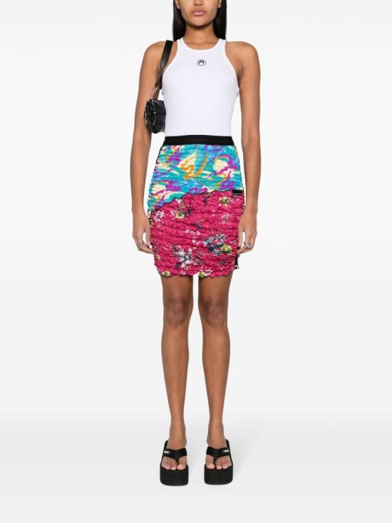 26SS 마린세르 반팔 티셔츠 WTT014ACJER0011 WH10 WHITE - MARINE SERRE