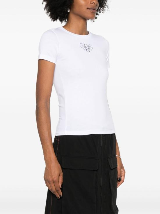 26SS 마린세르 반팔 티셔츠 WTT012ACJER0008 WH10 WHITE - MARINE SERRE