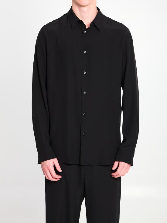 26SS 구찌 긴팔 셔츠 860864ZAUPT 1000 BLACK