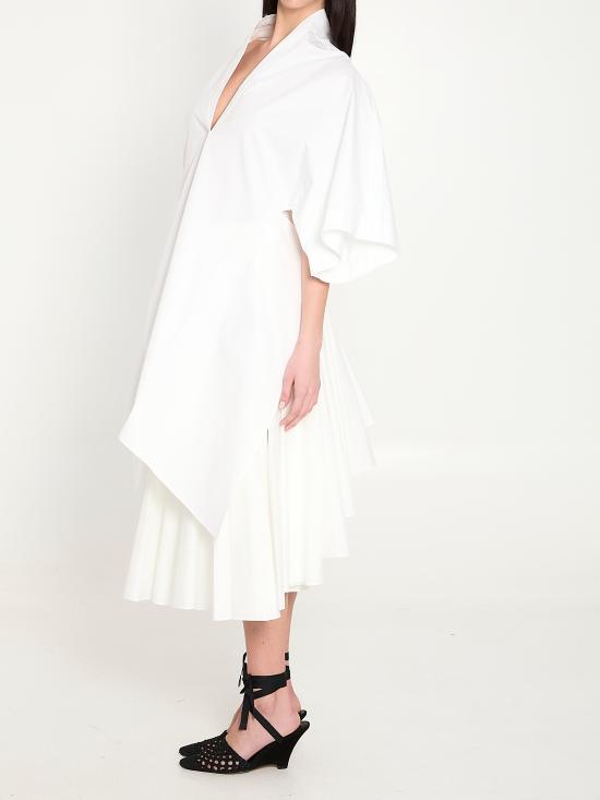26SS 자크뮈스 미디 원피스 TOW00889AW00780 100 WHITE - JACQUEMUS