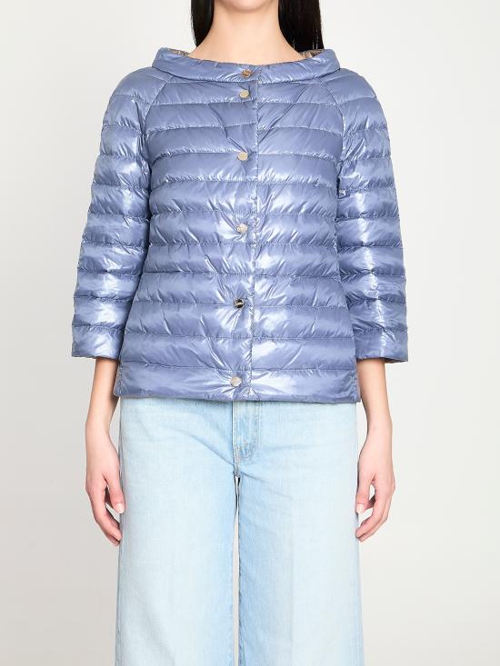 26SS 에르노 나일론 울트라라이트 리버시블 케이프 PI0769D12017Z 9026 LIGHT BLUE