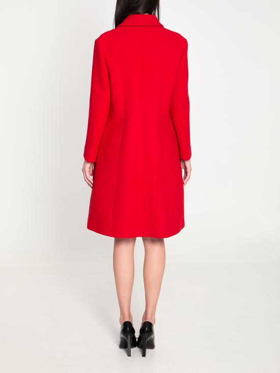 26SS 구찌 더블 G 버튼 울 나떼 코트 860471ZHW10 6544 RED - GUCCI