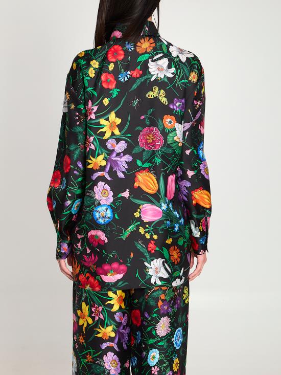 26SS 구찌 셔츠 864570ZAUU8 1066 BLACK - GUCCI