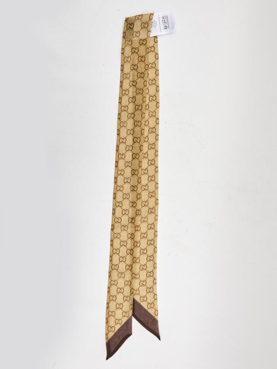 26SS 구찌 머플러/스카프 8653073GAQS 9965 BROWN