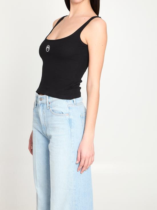 26SS 마린세르 반팔 티셔츠 WTO507ACJER0001 BK99 BLACK - MARINE SERRE