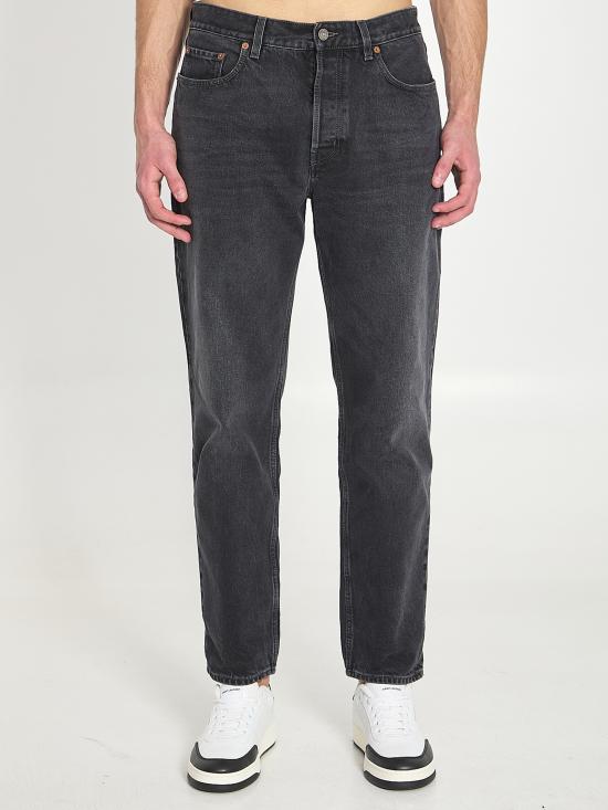 26SS 생로랑 스트레이트 팬츠 816412Y27YA 1226 BLACK