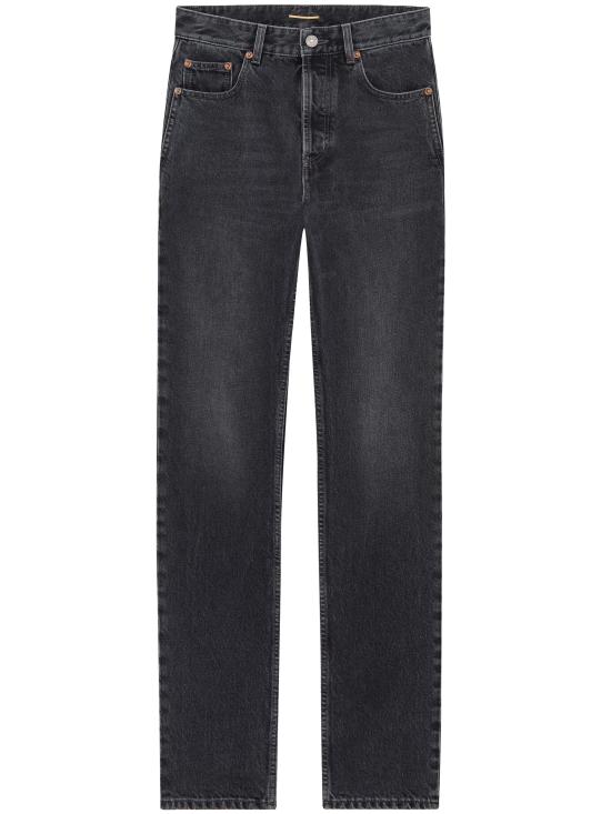 26SS 생로랑 스트레이트 팬츠 827965Y27YA 1226 BLACK