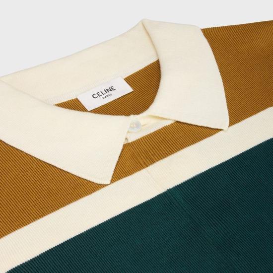 25SS 셀린느 스웨터 RY0AH0S24 FZP9 GREENOCHRE FZP9 GREEN OCHRE - CELINE