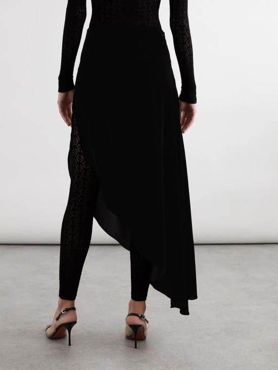 26SS 알라이아 미디 스커트 AA9J0561T576A 995 NOIR ALAIA - ALAIA