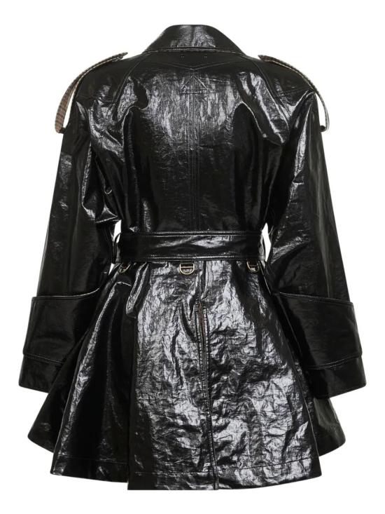 26SS 끌로에 가죽 자켓 CH25WMA52191 001 BLACK - CHLOE