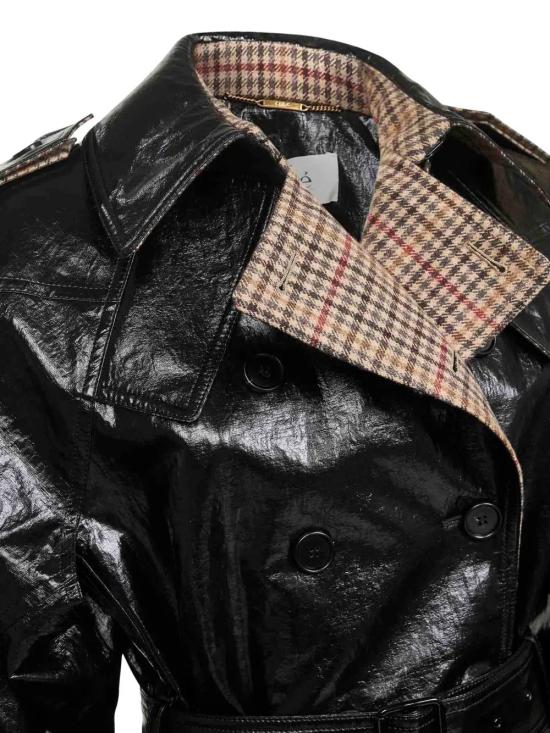 26SS 끌로에 가죽 자켓 CH25WMA52191 001 BLACK - CHLOE