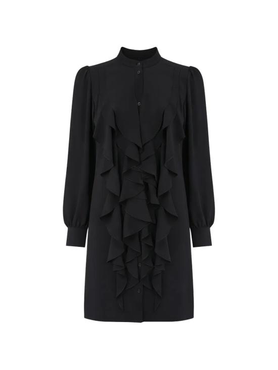 26SS 끌로에 미디 원피스 CH25ARO29118 001 BLACK