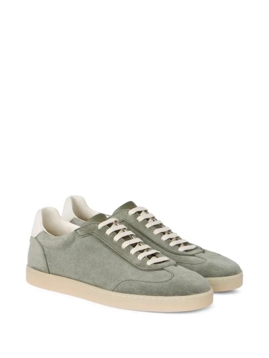 26SS 브루넬로 쿠치넬리 스웨이드 스니커즈 MZUMGLJ336 CRQ28 - BRUNELLO CUCINELLI