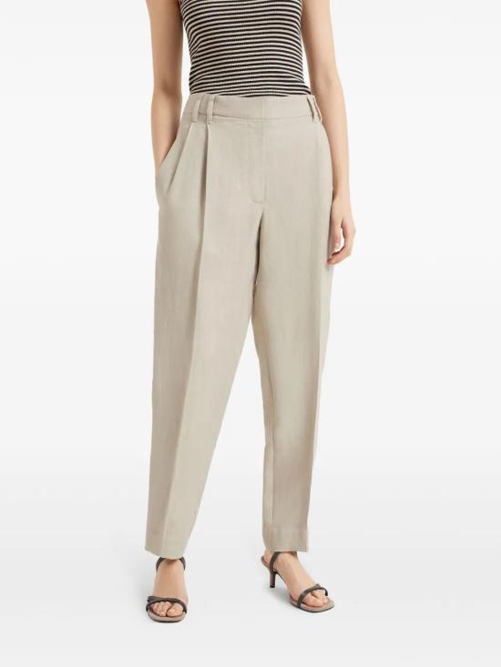 25SS 브루넬로 쿠치넬리 스트레이트 팬츠 MH126P8292 C3095 - BRUNELLO CUCINELLI