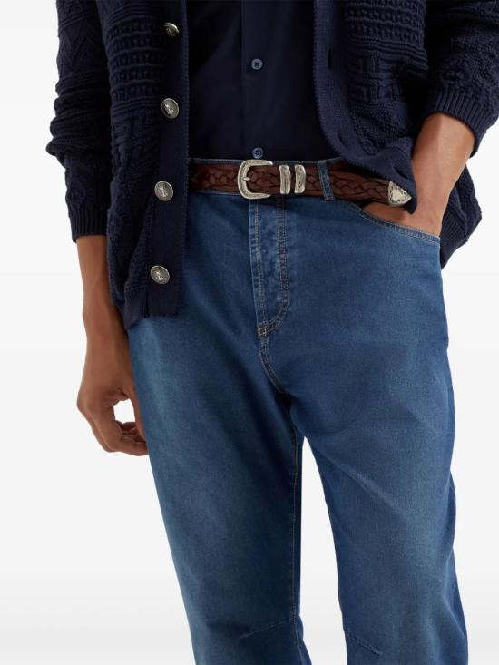 26SS 브루넬로 쿠치넬리 스트레이트 팬츠 M238PX1290 C1471 - BRUNELLO CUCINELLI