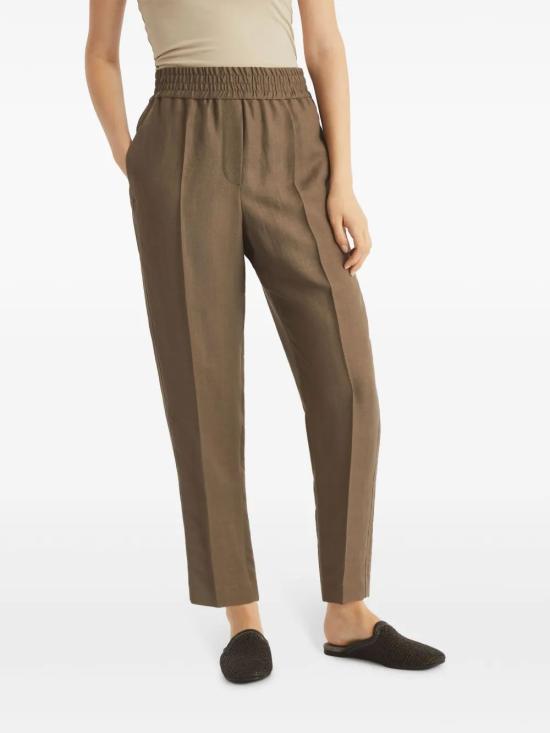 25SS 브루넬로 쿠치넬리 스트레이트 팬츠 MH126P7197 C2925 - BRUNELLO CUCINELLI