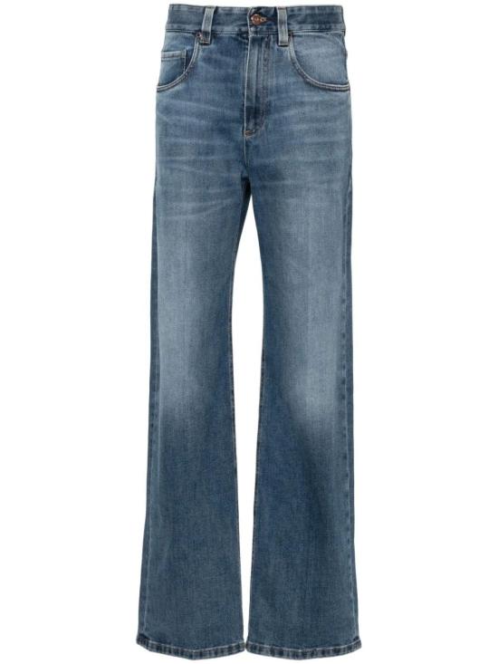 25FW 브루넬로 쿠치넬리 스트레이트 팬츠 MP114P5941 C8986