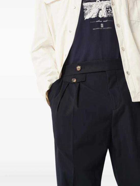 25SS 브루넬로 쿠치넬리 스트레이트 팬츠 MH252M5030 C6989 - BRUNELLO CUCINELLI