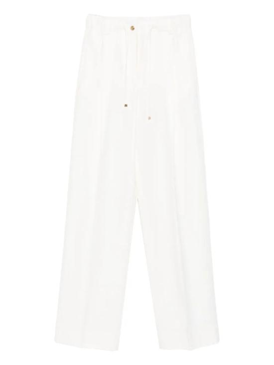 25FW 몽클레어 스트레이트 팬츠 K20932A00018598XP 050 CREAM