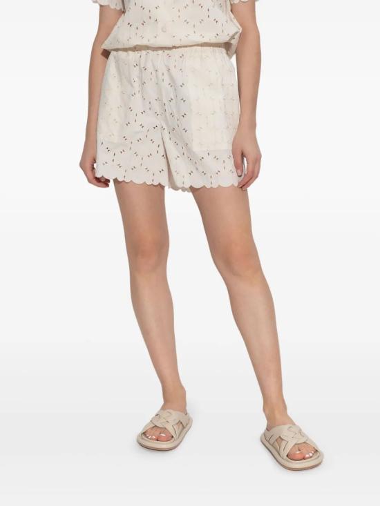 25FW 몽클레어 스트레이트 팬츠 K10932B00011598IP 034 NATURAL - MONCLER