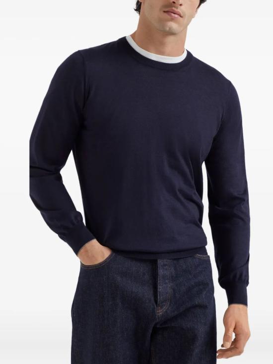 25FW 브루넬로 쿠치넬리 캐시미어 실크 스웨터 M2300100 CW425 - BRUNELLO CUCINELLI