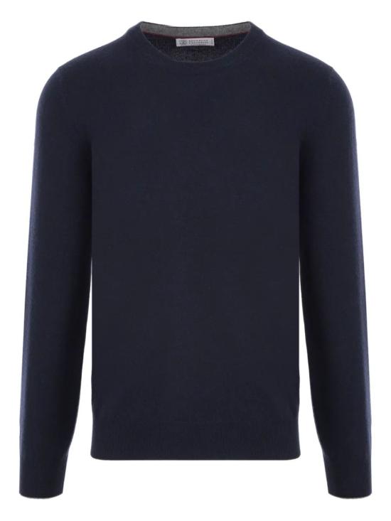 25FW 브루넬로 쿠치넬리 캐시미어 니트 M2200100 CW425 NAVY