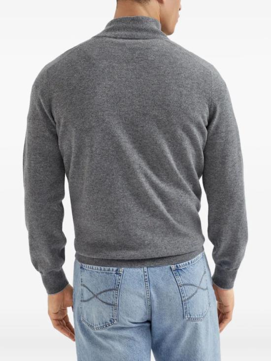 25FW 브루넬로 쿠치넬리 캐시미어 집업 니트 M2200124 CG217 - BRUNELLO CUCINELLI