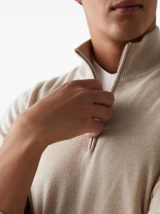 25FW 브루넬로 쿠치넬리 캐시미어 집업 니트 M2200124 CS396 - BRUNELLO CUCINELLI