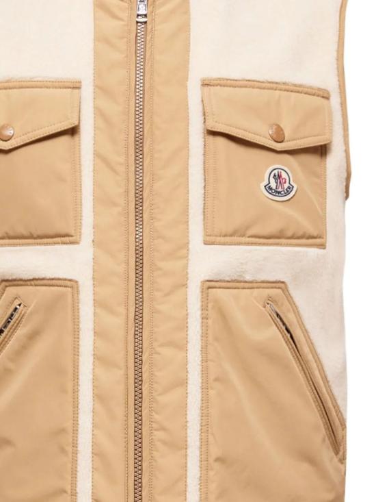 26SS 몽클레어 베스트 L10911A0007189BBG 200 LIGHT BEIGE - MONCLER